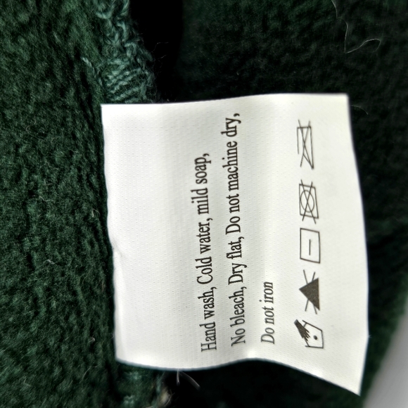 Polar Fleece Lined Wool Blend Beanie Turtle Hat OS - Picture 3 of 3